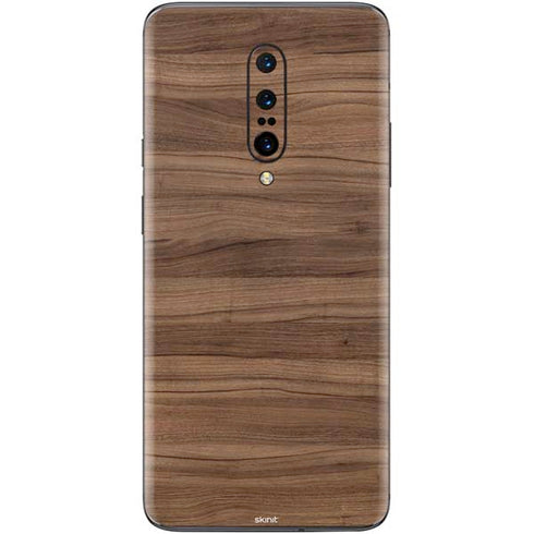 Natural Walnut Wood OnePlus 7 Pro Skin