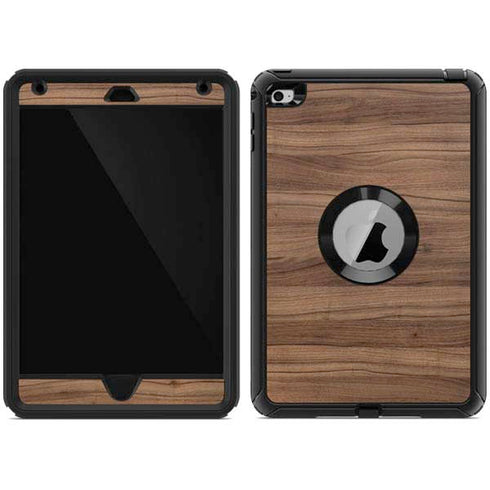 Natural Walnut Wood Otterbox Defender iPad Skin