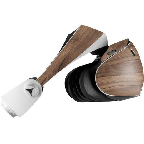 Natural Walnut Wood PlayStation VR2 Skin