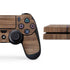 Natural Walnut Wood PS4 Console and Controller Bundle Skin
