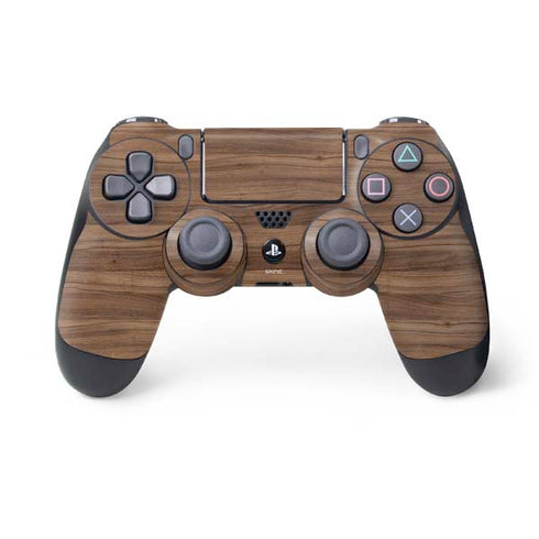 Natural Walnut Wood PS4 Controller Skin