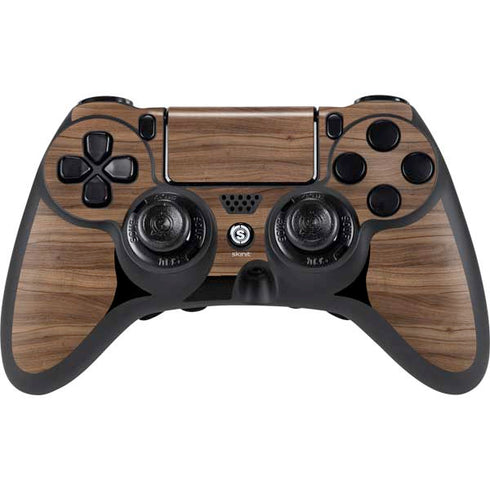 Natural Walnut Wood PS4/PC SCUF Impact Controller Skin