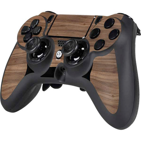 Natural Walnut Wood PS4/PC SCUF Impact Controller Skin