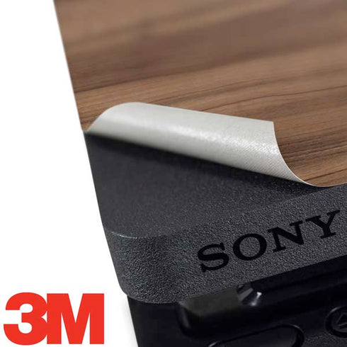 Natural Walnut Wood PS4 Pro Bundle Skin