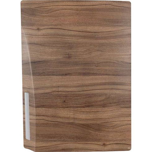 Natural Walnut Wood PS5 Bundle Skin