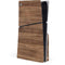 Natural Walnut Wood PS5 Slim Disk Console Skin