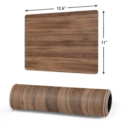 Natural Walnut Wood Gaming Mouse Pad