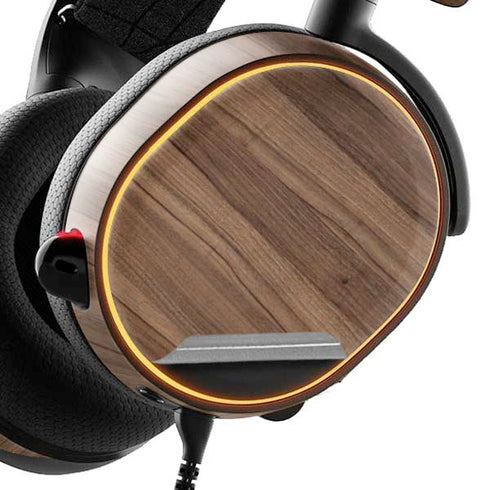 Natural Walnut Wood SteelSeries Arctis 5 Skin