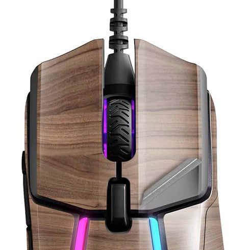 Natural Walnut Wood SteelSeries Rival 600 Gaming Mouse Skin