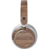 Natural Walnut Wood Surface Headphones Skin