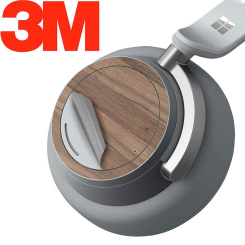 Natural Walnut Wood Surface Headphones Skin
