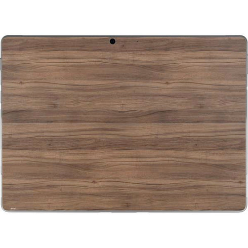 Natural Walnut Wood Surface Pro 8 Skin