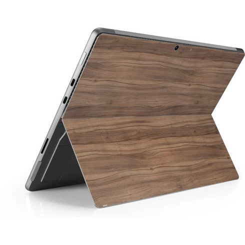 Natural Walnut Wood Surface Pro 8 Skin