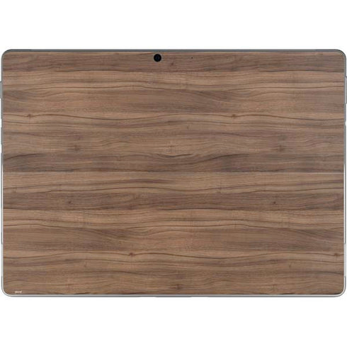 Natural Walnut Wood Surface Pro 9 Skin
