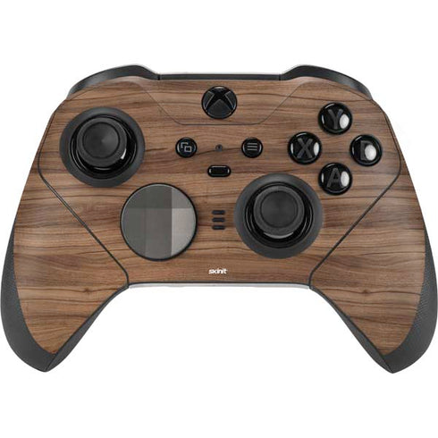 Natural Walnut Wood Xbox Elite Wireless Controller Series 2 Skin