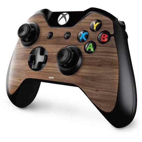 Natural Walnut Wood Xbox One Controller Skin