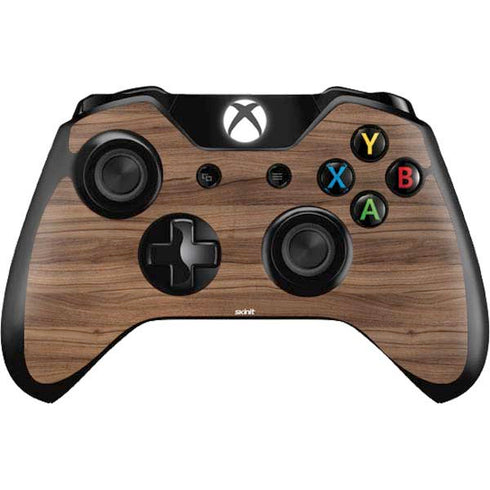 Natural Walnut Wood Xbox One Controller Skin