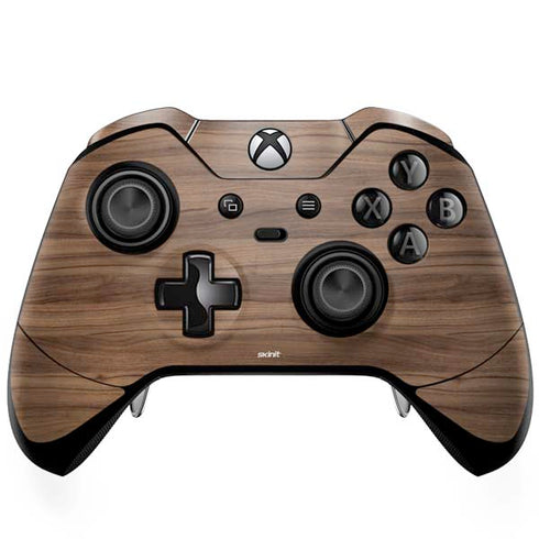 Natural Walnut Wood Xbox One Elite Controller Skin