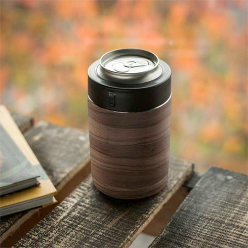 Natural Walnut Wood Yeti Colster Can Insulator Skin