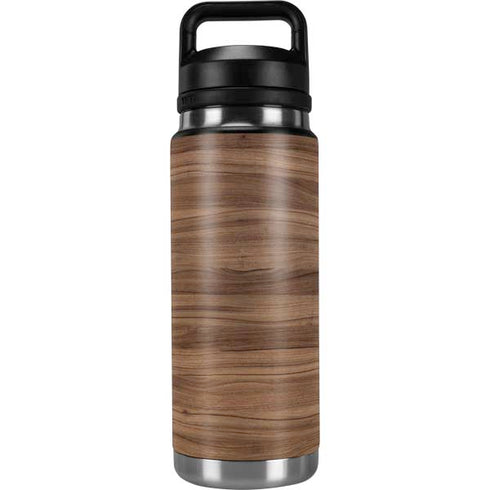 Natural Walnut Wood YETI Rambler 26oz Bottle Skin