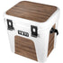 Natural Walnut Wood YETI Roadie 24 Hard Cooler Skin