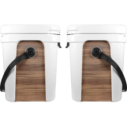 Natural Walnut Wood YETI Roadie 24 Hard Cooler Skin
