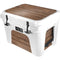 Natural Walnut Wood YETI Tundra 35 Hard Cooler Skin