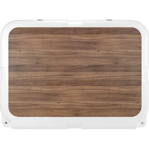 Natural Walnut Wood YETI Tundra 35 Hard Cooler Skin