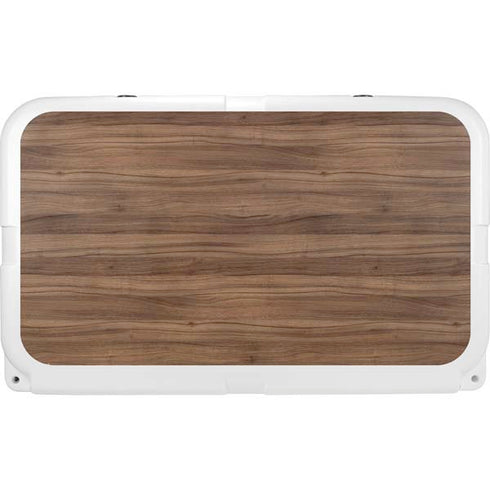 Natural Walnut Wood YETI Tundra 45 Hard Cooler Skin
