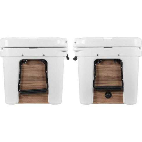 Natural Walnut Wood YETI Tundra 45 Hard Cooler Skin