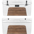 Natural Walnut Wood YETI Tundra 75 Hard Cooler Skin