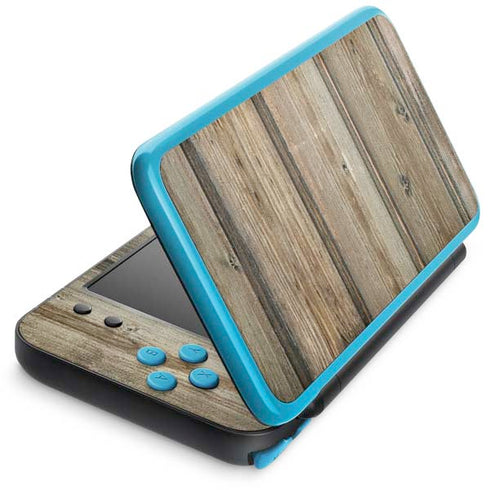 Natural Weathered Wood Nintendo 2DS XL (2017) Skin
