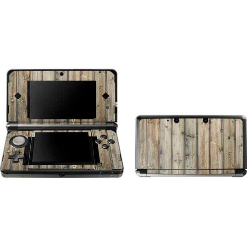 Natural Weathered Wood 3DS (2011) Skin