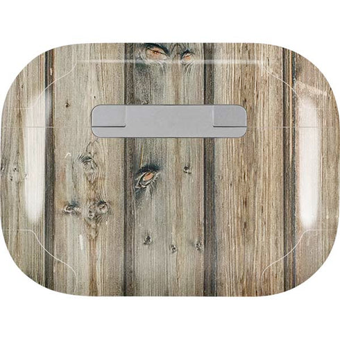 Natural Weathered Wood AirPods Pro 2nd Gen Skin