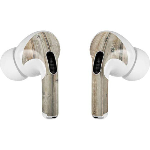 Natural Weathered Wood AirPods Pro 2nd Gen Skin