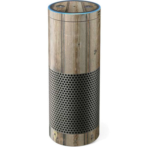 Natural Weathered Wood Amazon Echo Skin