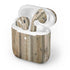 Natural Weathered Wood Apple AirPods 2 Skin