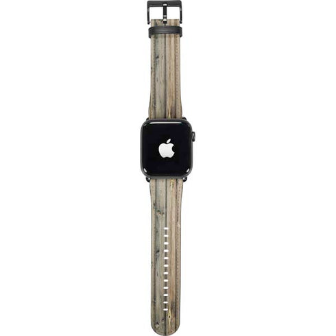 Natural Weathered Wood Apple Watch Band 38-40mm