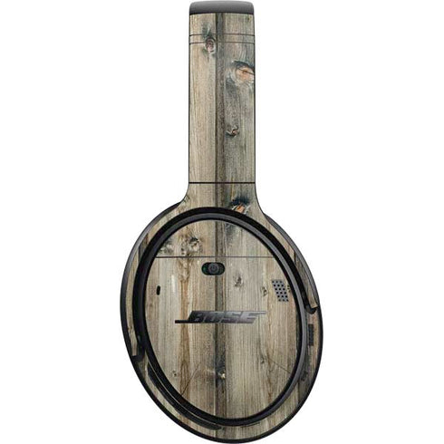 Natural Weathered Wood Bose QuietComfort 35 Headphones Skin