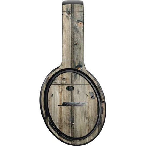 Natural Weathered Wood Bose QuietComfort 35 II Headphones Skin
