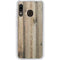Natural Weathered Wood Galaxy A20 Clear Case