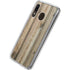 Natural Weathered Wood Galaxy A20 Clear Case