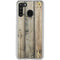 Natural Weathered Wood Galaxy A21 Clear Case