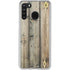 Natural Weathered Wood Galaxy A21 Clear Case