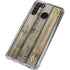 Natural Weathered Wood Galaxy A21 Clear Case