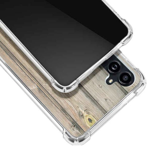 Natural Weathered Wood Galaxy A54 5G Clear Case