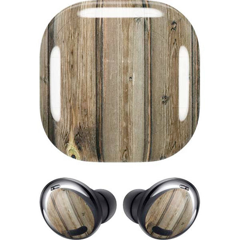 Natural Weathered Wood Galaxy Buds Pro Skin