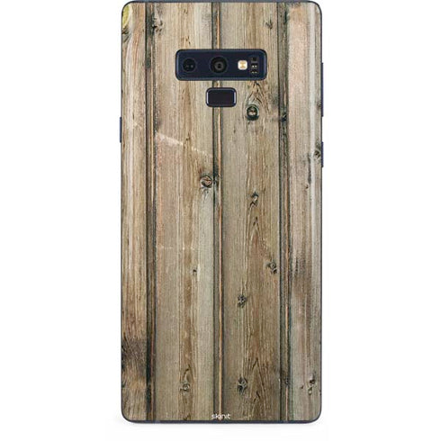 Natural Weathered Wood Galaxy Note 9 Skin