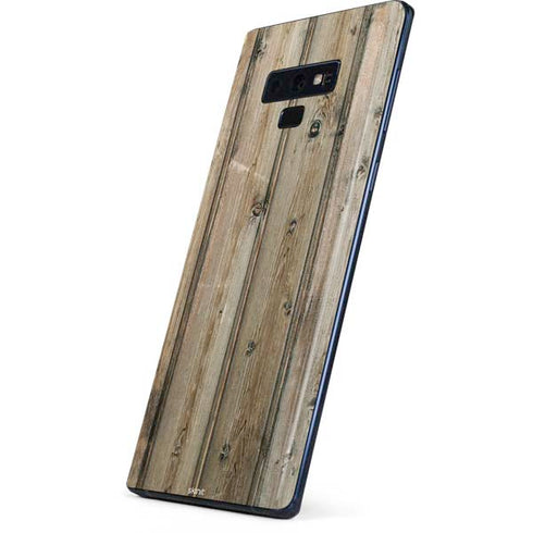 Natural Weathered Wood Galaxy Note 9 Skin