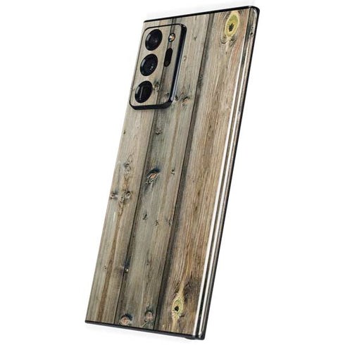 Natural Weathered Wood Galaxy Note20 Ultra 5G Skin